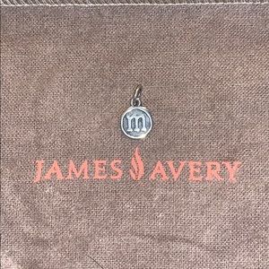 “M” James Avery charm
